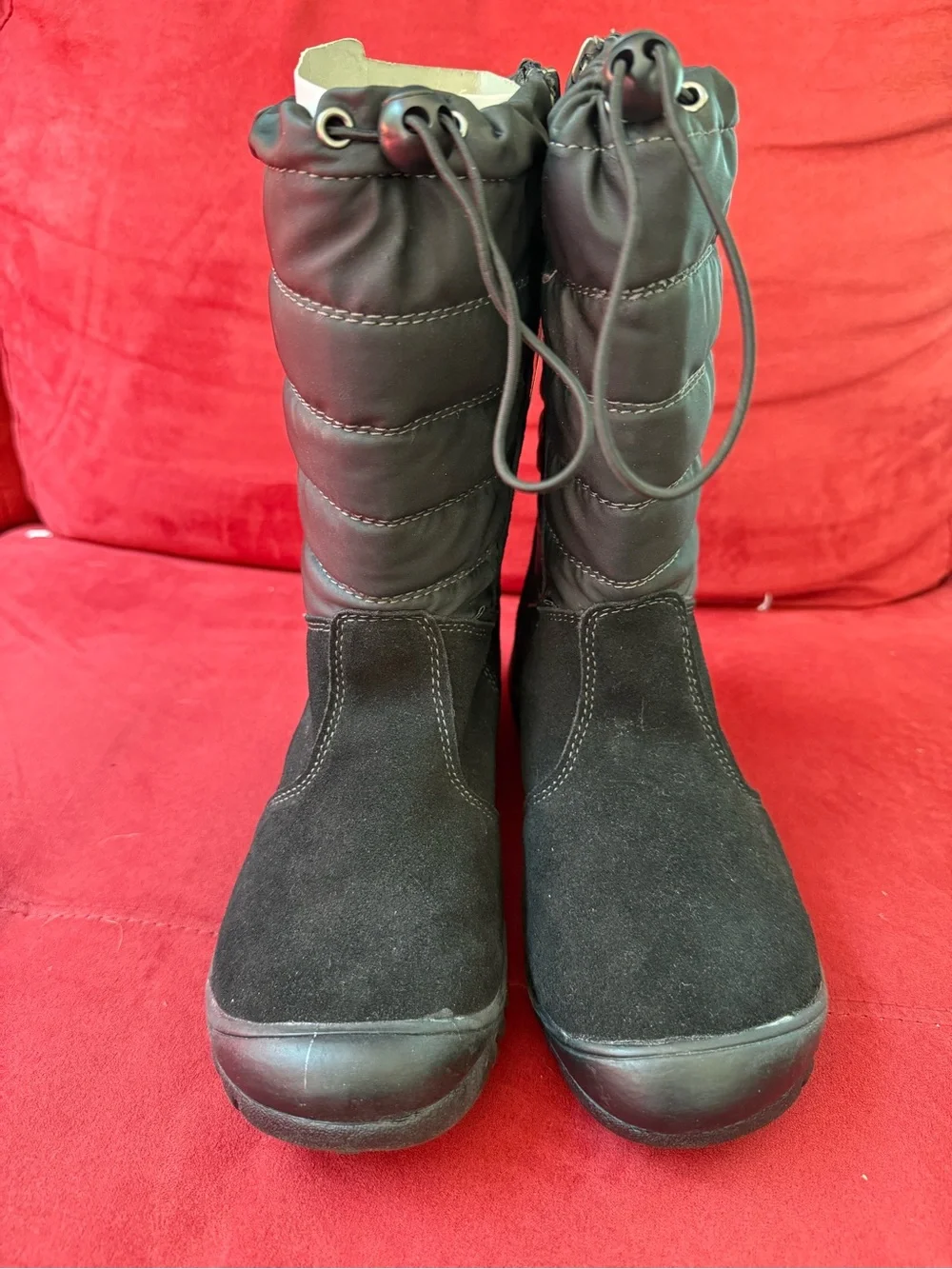 Aporto waterproof Women's Black Insulated Winter Boots